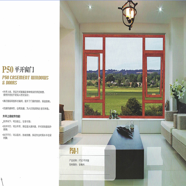 P50平開窗門